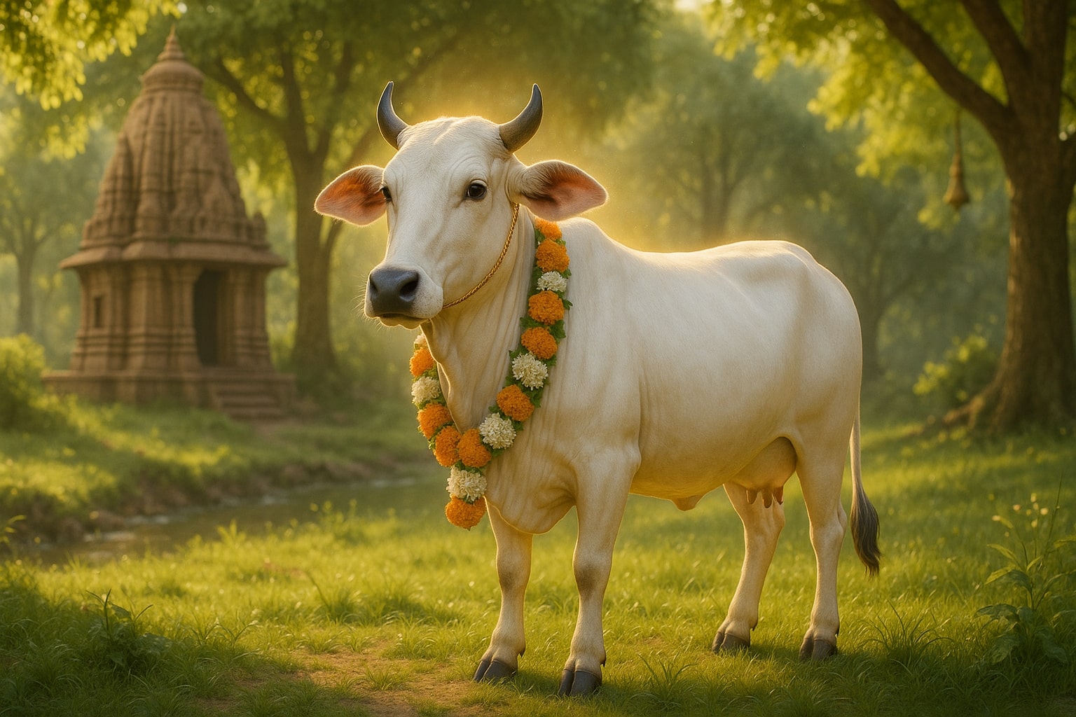 Read more about the article गाय को हिंदू धर्म में पवित्र क्यों माना गया है? {जानिए इसका धार्मिक और आध्यात्मिक महत्व}