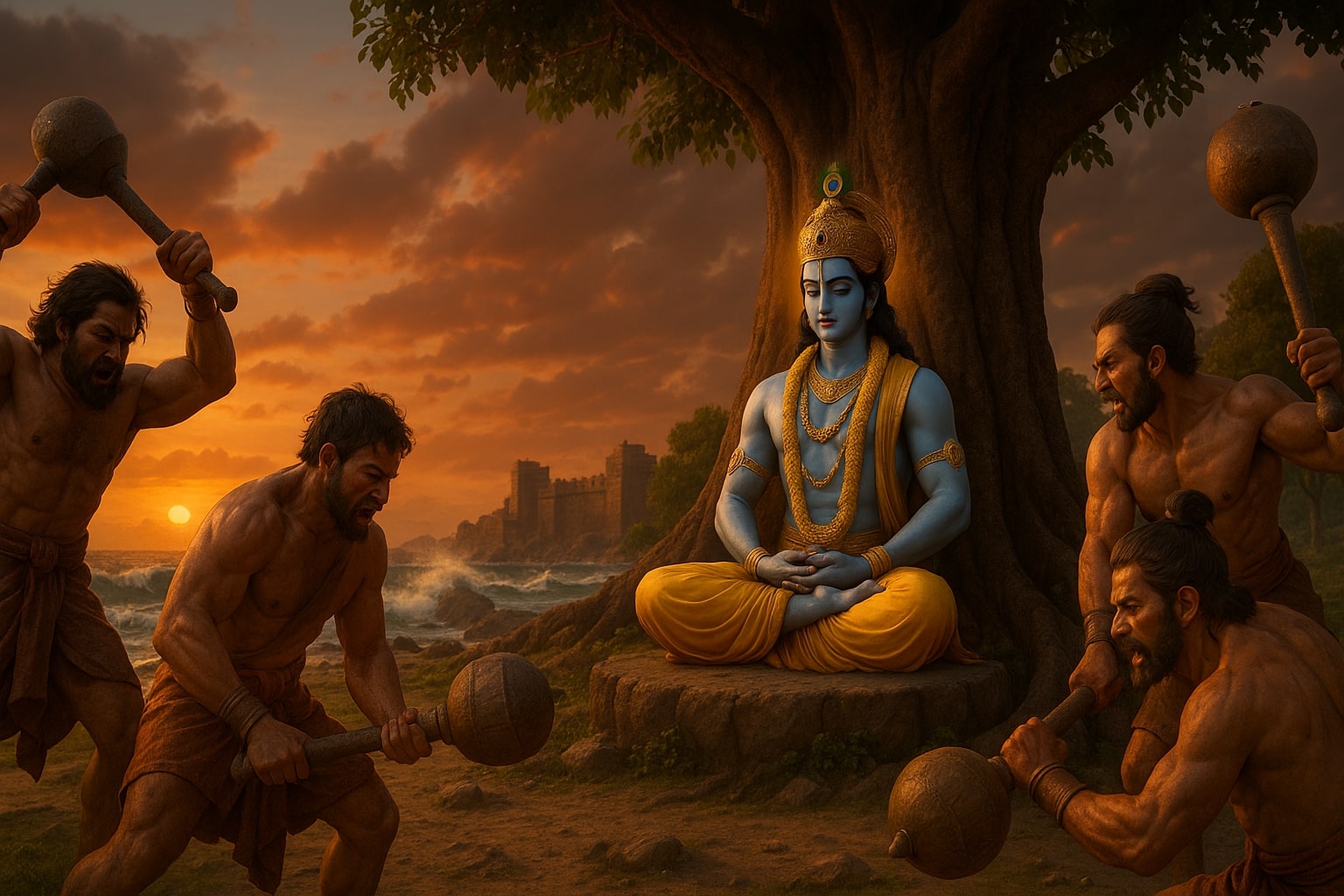 Read more about the article महाभारत का अंतिम अध्याय: मौसल पर्व – जब यदुवंश का अंत हुआ