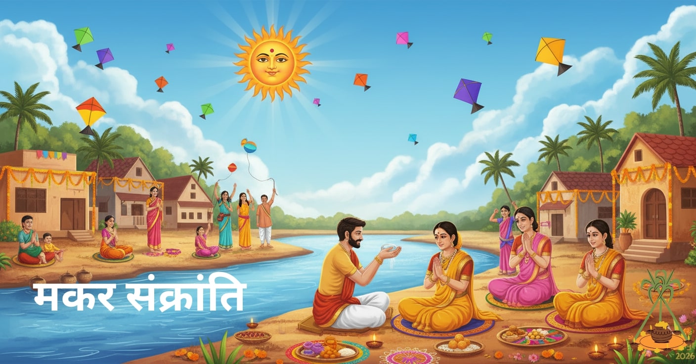 Read more about the article Makar Sankranti 2026: कब है, क्यों मनाई जाती है और कैसे मनाएँ जानिए पूरी जानकारी