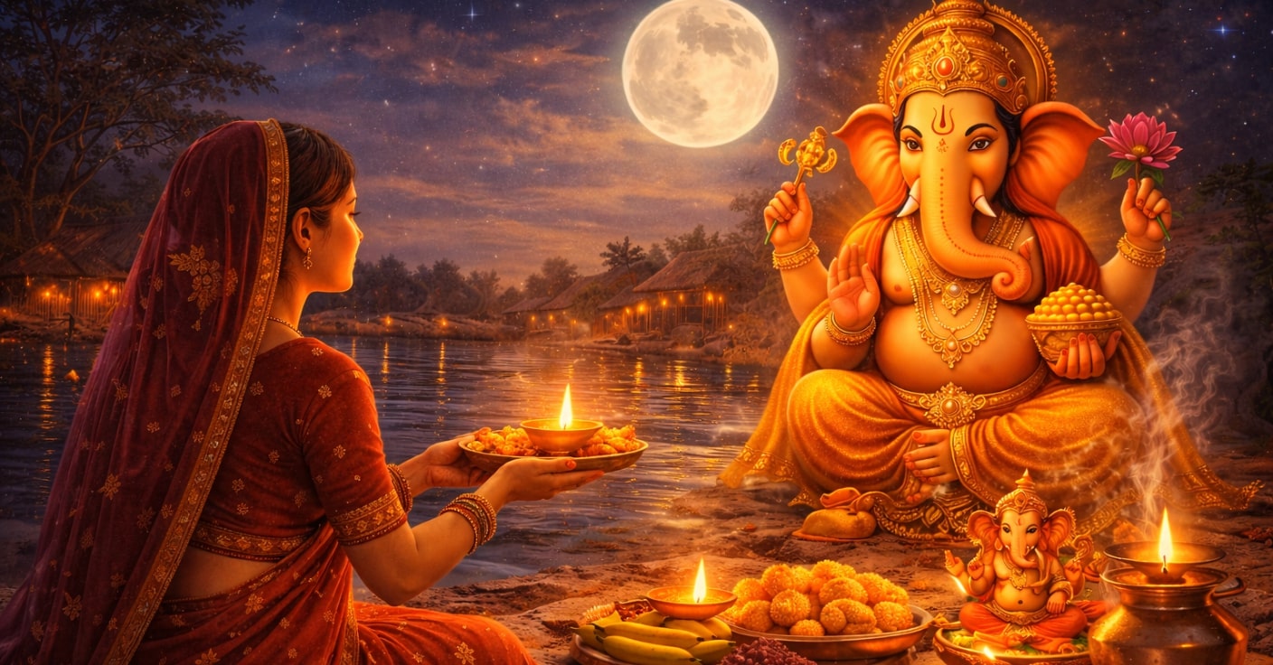 You are currently viewing Magh Sankashti Chaturthi: माघ महीने की संकष्टी चतुर्थी का महत्व, पूजा विधि और व्रत फल